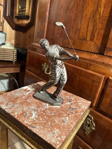 Metallfigur Golfare