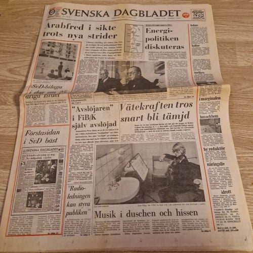 Svenska Dagbladet från 1973