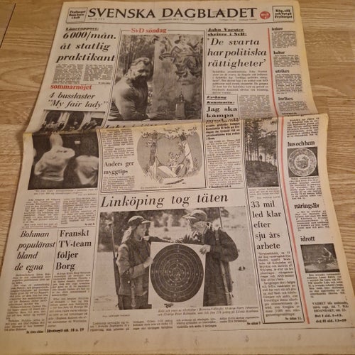 Svenska Dagbladet Söndagen Den 3 Juni 1973