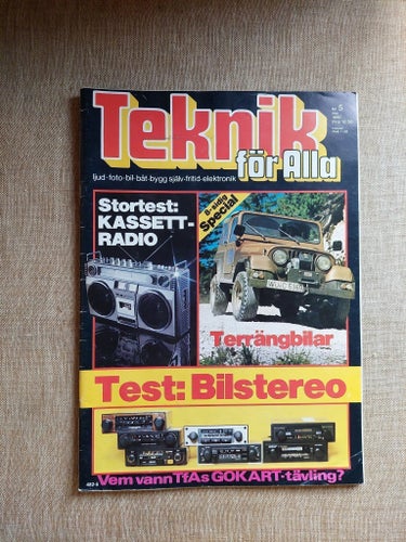 Teknik för Alla, Nr 5, 1980