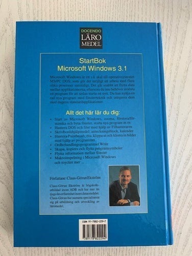 StartBok Microsoft Windows 3.1 av Claus-Göran Ekström, 1995