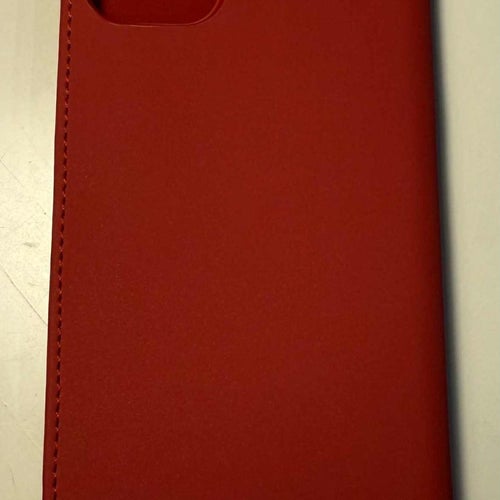 DUX DUCIS Wish Series fodral till iPhone 11 Pro Max - röd äkta läder
