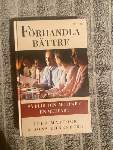 Förhandla Bättre - John Mattock & Jöns Ehrenborg - 1998