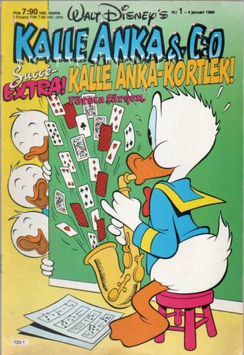 Kalle Anka & C:o N:r 1 1988