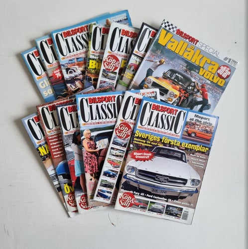 Bilsport Classic tidningar
