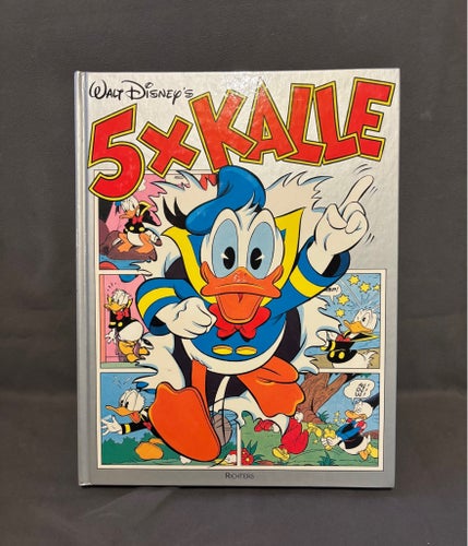5 X KALLE av Walt Disney, 1988