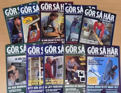 Tidningar Gör Så Här I Hemmet