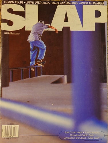 Slap Magazine - Skateboard - Skate - October 1995 - Vol.4, No.10 - Vintage