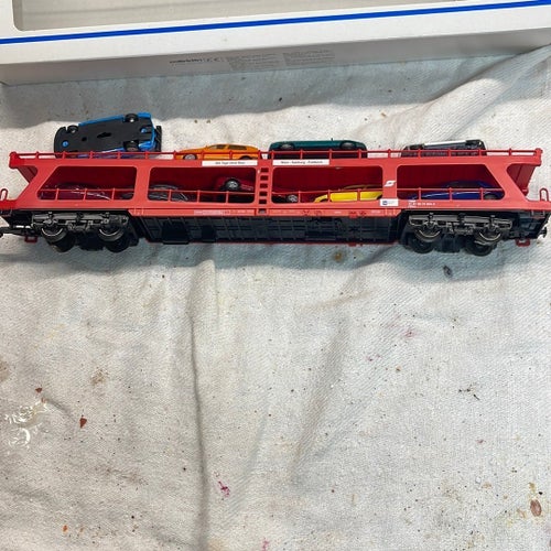 Märklin H0 42342 biltransportvagn med bilar