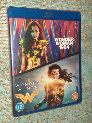 WONDER WOMAN 1984 + WONDER WOMAN - INPLASTAD - SEALED - BLURAY