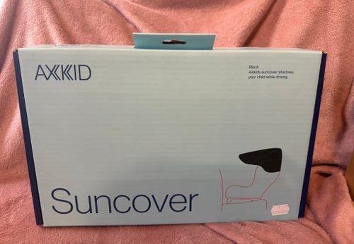 Axkid Suncower solskydd bilbarnstol svart