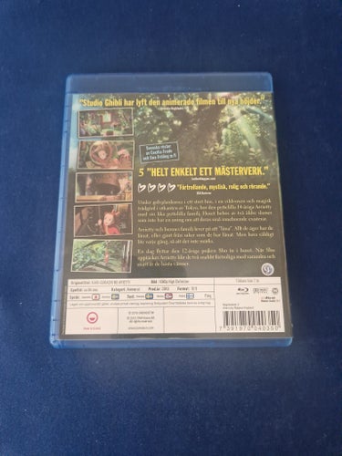 Lånaren Arrietty Studio Ghibli Blu-ray