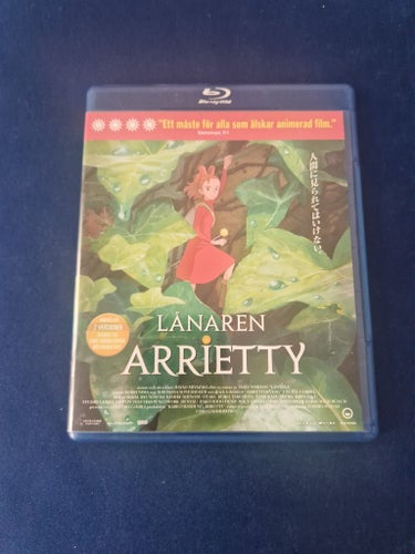 Lånaren Arrietty Studio Ghibli Blu-ray