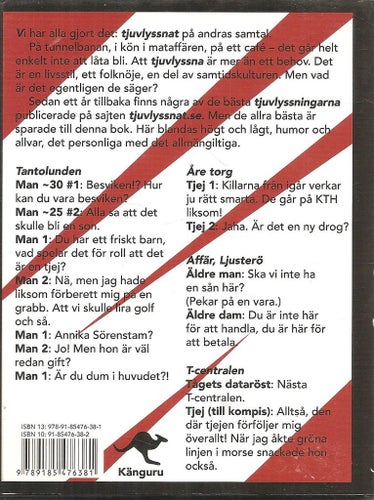 Damon Rasti - Gloria Hedman: Tjuvlyssnat.