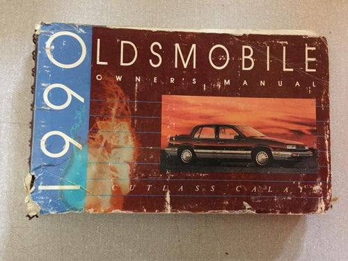 1990 Oldsmobile Owners Manual Cutlass Calais