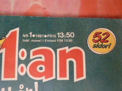 91:AN, NR 1 - 1991, TIDNING