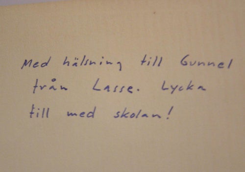 Sandberg, Lars: Ritat av herr Sandberg. Numrerad med ded.