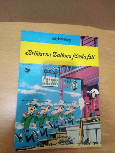 Lucky Lukes äventyr 30 Bröderna Daltons första fall 1978 första upplagan Very F+