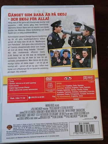 POLISSKOLAN 4 KVARTERSPATRULLEN .DVD (SV Text )