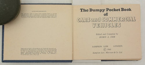 The Dumpy Pocket Book Of Cars And Commercial Vehicles / Robin A. Orr