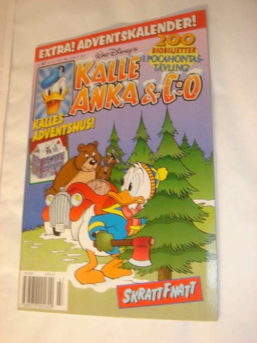 KALLE ANKA & Co tidning 1995 47 NY OLÄST ADVENTSHUS