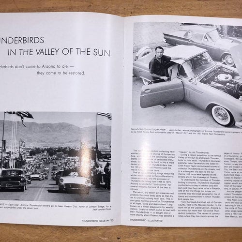 Thunderbird Illustrated The story of a legend 1955-1975