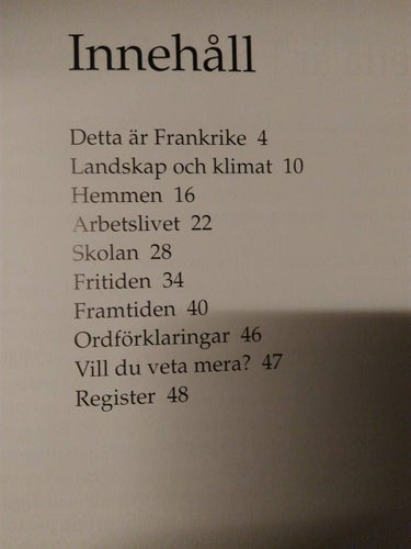 Vår värld Inblick i Frankrike av Teresa Fisher