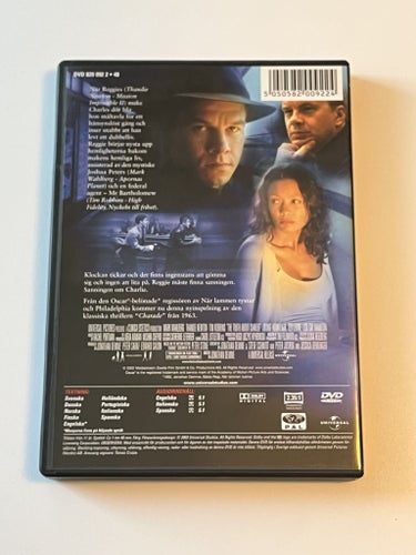The truth about Charlie (Mark Wahlberg & Thandie Newton, 2002). Beg. DVD