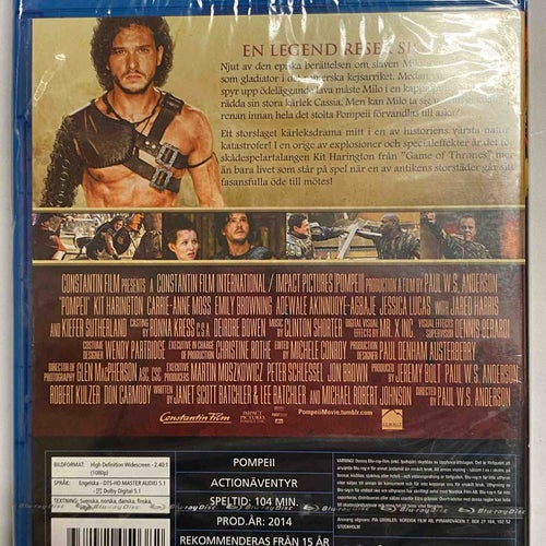 Blu-ray Pompeii INPLASTAD
