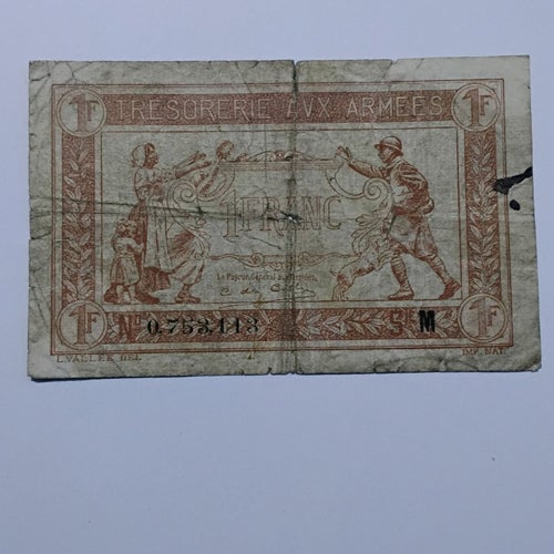 1 Franc - Sedel