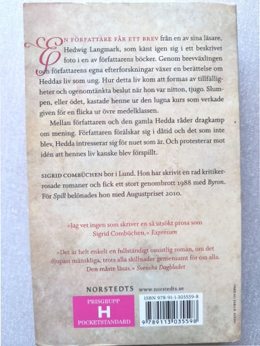 Spill av Sigrid Combüchen, Pocketutgåva 2011