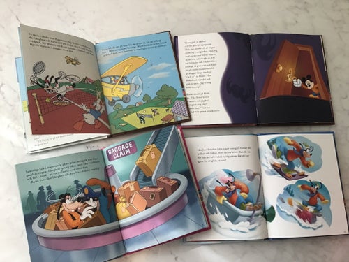 Disney Goboken 4st Musse Pigg, Långben m.m