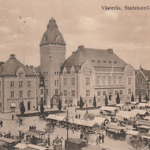 Västerås Stadshotellet och torget