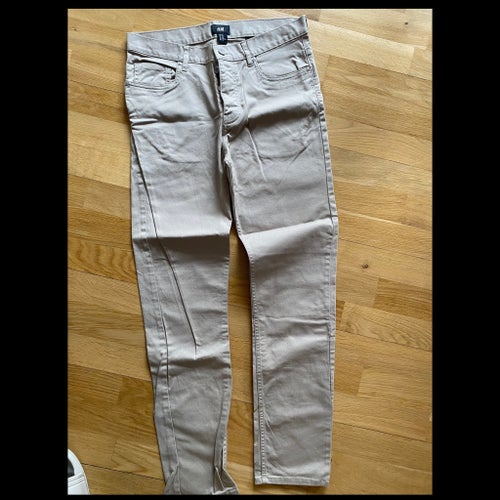 H&M beiga herr byxor 30