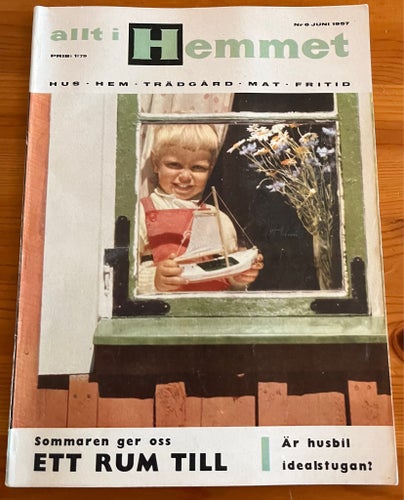 Allt i Hemmet Tidning Juni 1957