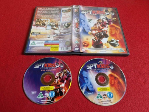 SPY KIDS 3 3D DVD