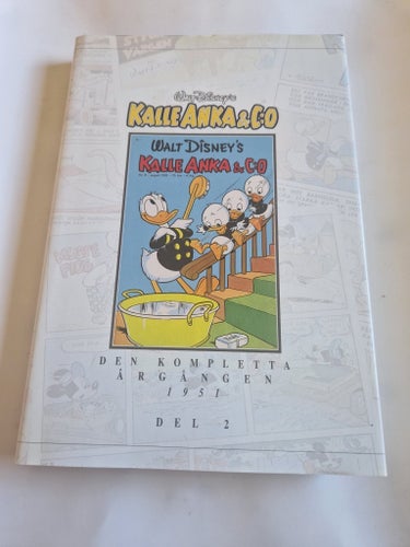 Kalle anka - Den kompletta årgången 1951, del 2. Oläst/Nyskick!