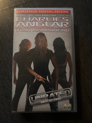Charlie's Angels: Utan Hämningar (Unrated) VHS