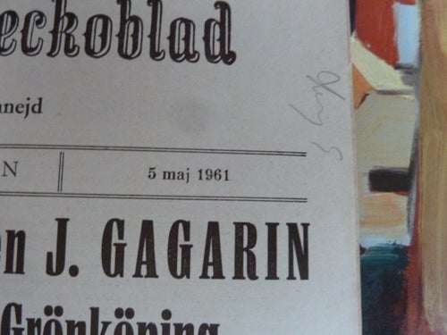 GRÖNKÖPINGS VECKOBLAD, 1961 MAJ 5, TIDNING