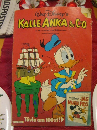 Kalle Anka & C:O Nr:18-1978