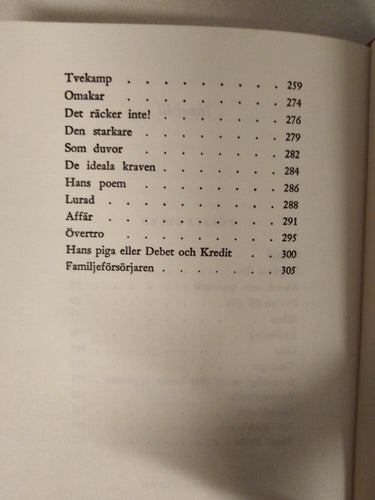 Giftas av August Strindberg, bok. Very Fine