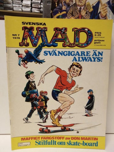 Svenska Mad 1978 nr 7. Fine