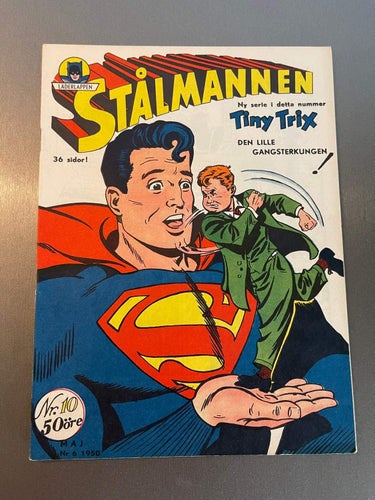 * Stålmannen  , Nr 10 - 1950 *
