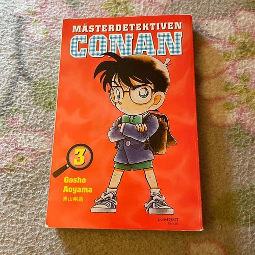 Mästerdetektiven Conan vol 3 - svenska manga anime shonen deckare spänning