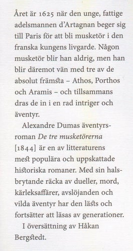 De tre musketörerna / Alexandre Dumas