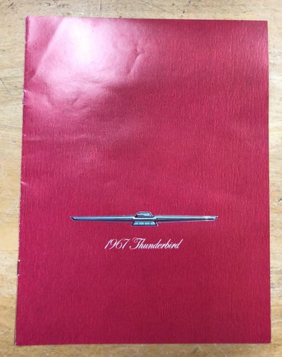 Försäljningsbroschyr Ford Thunderbird 1967
