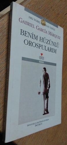 Benim huzunlu orospularim av Gabriel Garcia Marquez, bok på turkiska