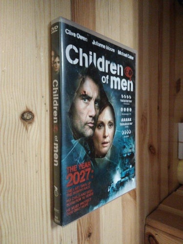 Children of Men av Alfonso Cuaron med Clive Owen och Julianne Moore, DVD