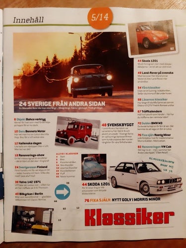 Klassiker 5 2014: Volvo 142 de luxe 1971, Skoda 1201, BMW M3 E30, VW 1303 Cab