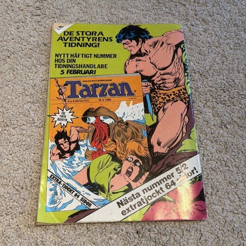 Tarzan av Edgar Rice Burroughs, Nr 1 1986